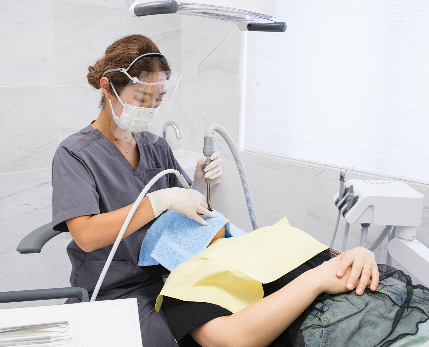 スタッフは全員が専門資格を所持